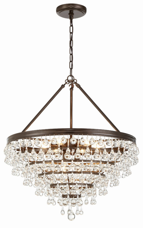 Calypso Outdoor (Damp) Chandelier by Crystorama