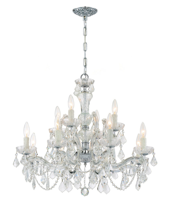 Maria Theresa Outdoor (Damp) Chandelier by Crystorama