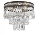 Mercer Outdoor (Damp) Flush Mount Ceiling Light by Crystorama