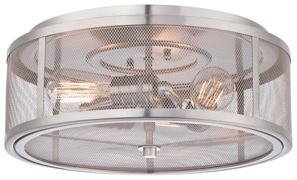 Downtown Edison Outdoor (Damp) Flush Mount Ceiling Light by Minka-Lavery