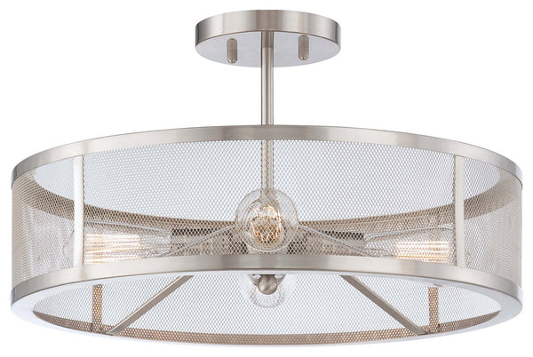 Downtown Edison Outdoor (Damp) Flush Mount Ceiling Light by Minka-Lavery