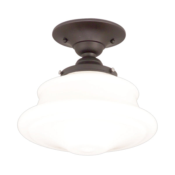 Petersburg Outdoor (Damp) Flush Mount Ceiling Light by Hudson Valley