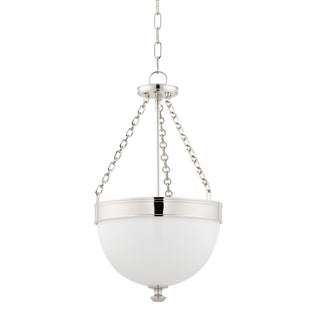 Buy polished-nickel Barrington Outdoor (Damp) Pendant by Hudson Valley