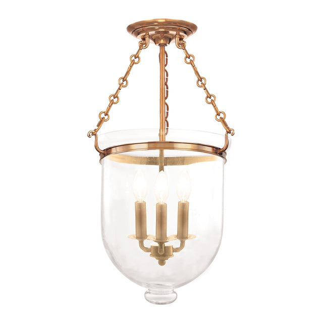Hampton Outdoor (Damp) Flush Mount Ceiling Light by Hudson Valley