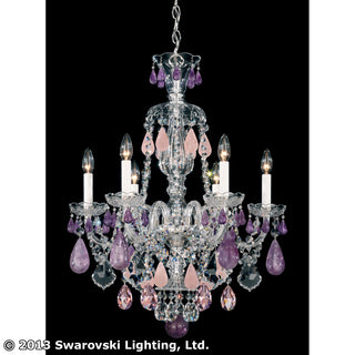 Hamilton Rock Crystal Chandelier by Schonbek