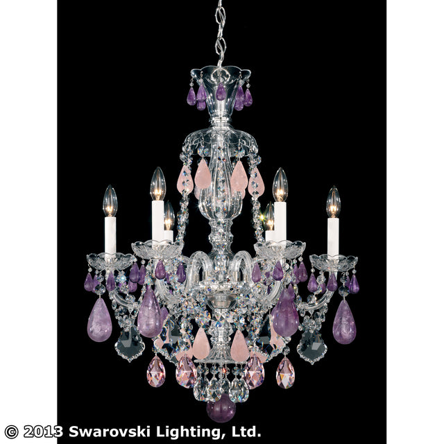 Hamilton Rock Crystal Chandelier by Schonbek