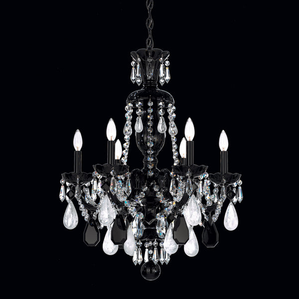 Hamilton Rock Crystal Chandelier by Schonbek