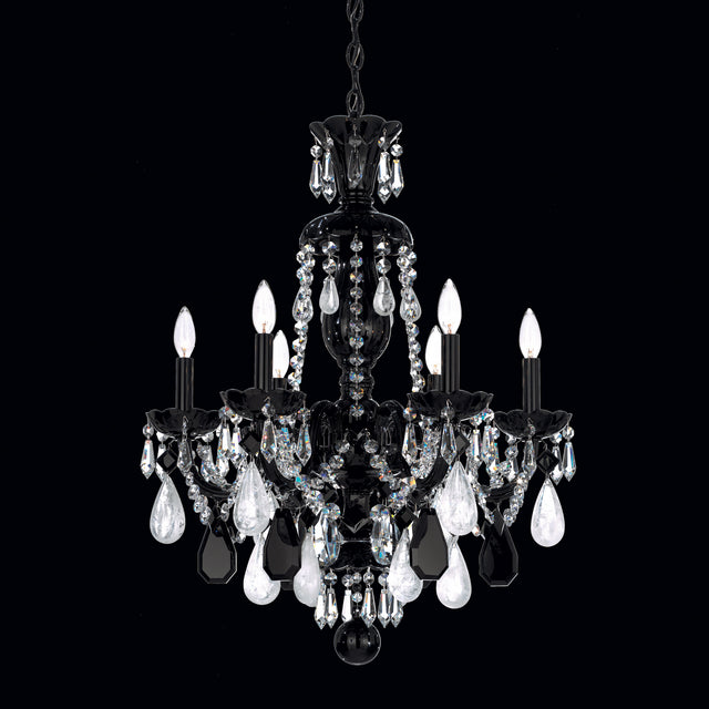 Hamilton Rock Crystal Chandelier by Schonbek
