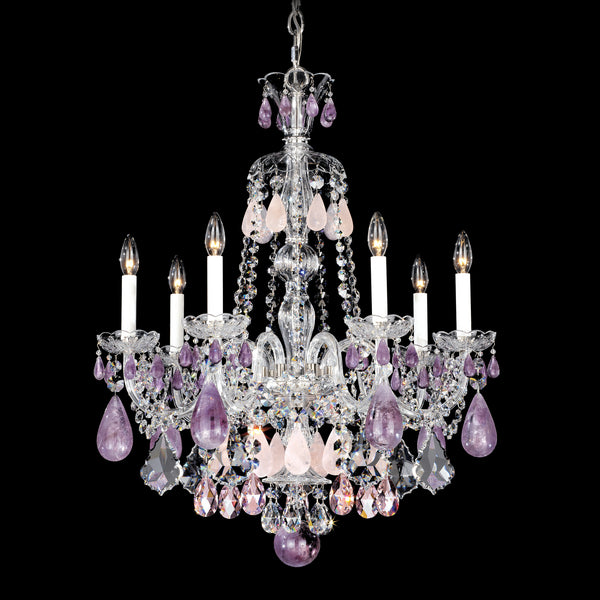 Hamilton Rock Crystal Chandelier by Schonbek
