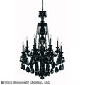 Hamilton Black Chandelier by Schonbek