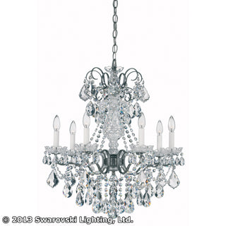Buy black-pearl-with-clear-heritage-crystal-glass-and-clear-shade New Orleans Chandelier by Schonbek
