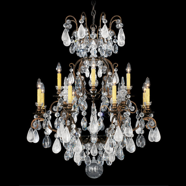 Renaissance Rock Crystal Chandelier by Schonbek