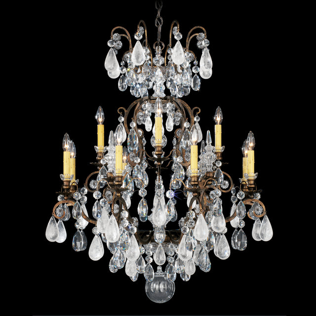 Renaissance Rock Crystal Chandelier by Schonbek