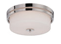 Parallel Outdoor (Damp) Flush Mount Ceiling Light by Nuvo Lighting