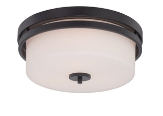 Buy aged-bronze Parallel Outdoor (Damp) Flush Mount Ceiling Light by Nuvo Lighting