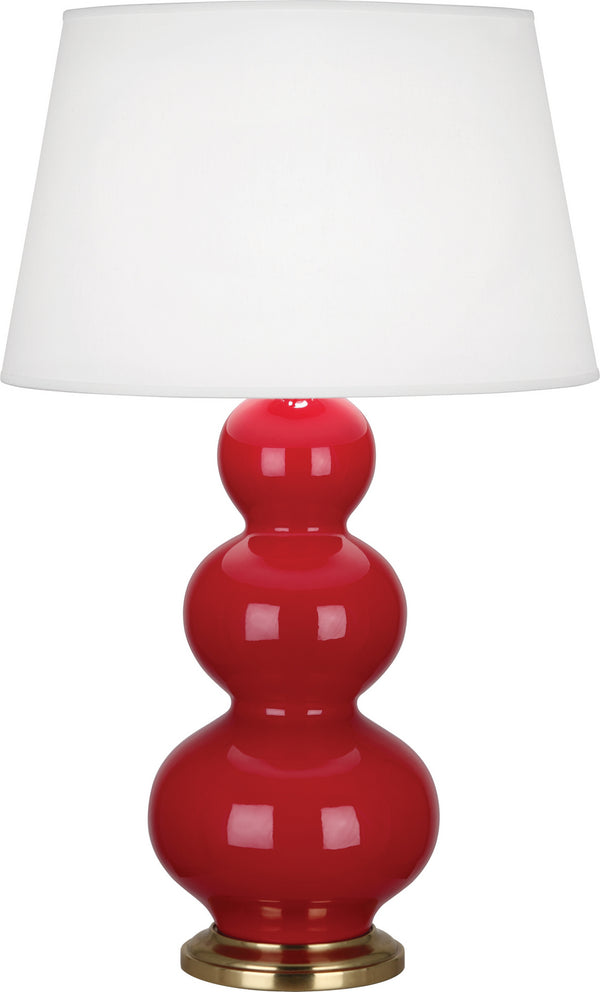 Triple Gourd Table Lamp by Robert Abbey