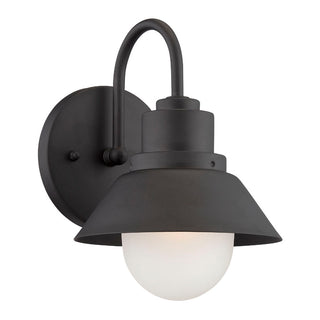 Buy matte-black-with-frosted-glass-and-frosted-shade Astro Wall Lantern by Acclaim Lighting