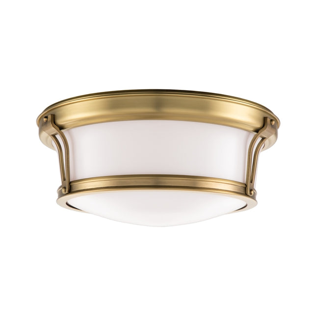 Newport Outdoor (Damp) Flush Mount Ceiling Light by Hudson Valley