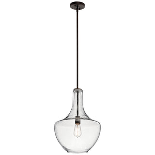 Buy olde-bronze-with-clear-seeded-glass-and-clear-seedy-shade Everly Pendant by Kichler