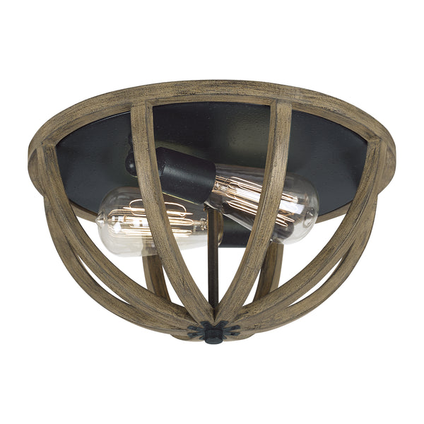 Allier Outdoor (Damp) Flush Mount Ceiling Light by Visual Comfort Studio
