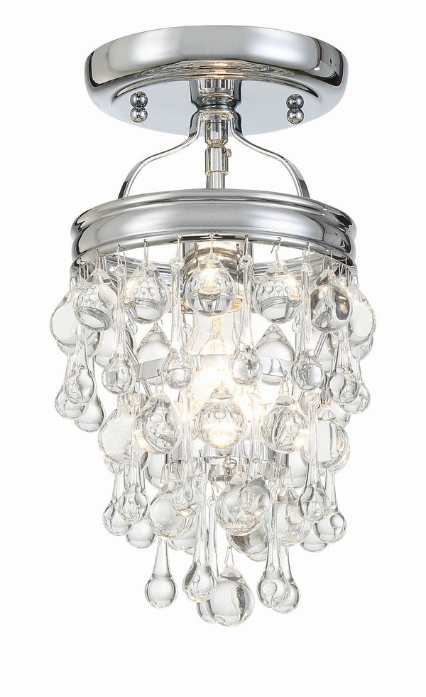 Calypso Outdoor (Damp) Semi Flush Mount Light by Crystorama