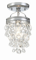 Calypso Outdoor (Damp) Semi-Flush Mount Ceiling Light by Crystorama