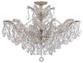 Maria Theresa Outdoor (Damp) Semi-Flush Mount Ceiling Light by Crystorama