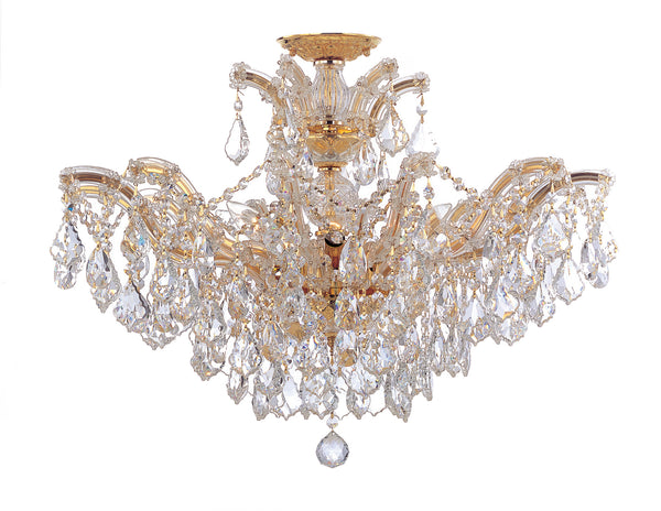 Maria Theresa Outdoor (Damp) Flush Mount Ceiling Light by Crystorama
