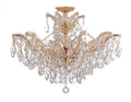 Maria Theresa Outdoor (Damp) Semi-Flush Mount Ceiling Light by Crystorama
