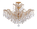 Maria Theresa Outdoor (Damp) Flush Mount Ceiling Light by Crystorama