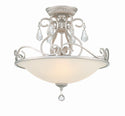 Ashton Outdoor (Damp) Flush Mount Ceiling Light by Crystorama