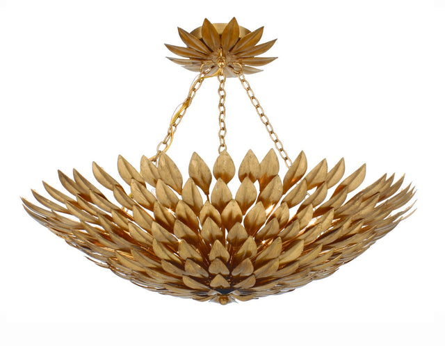 Broche Outdoor (Damp) Flush Mount Ceiling Light by Crystorama