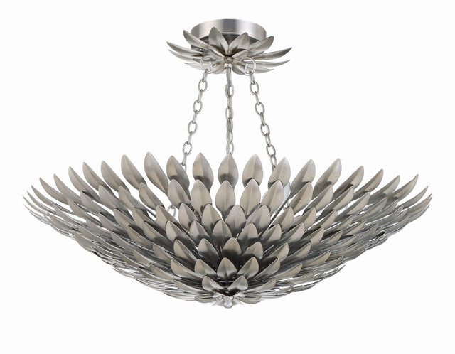 Broche Outdoor (Damp) Flush Mount Ceiling Light by Crystorama