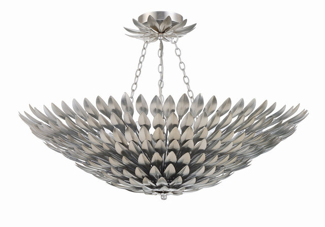 Broche Outdoor (Damp) Flush Mount Ceiling Light by Crystorama