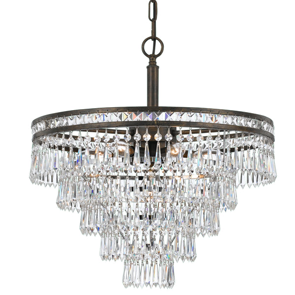 Mercer Outdoor (Damp) Chandelier by Crystorama