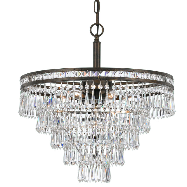 Mercer Outdoor (Damp) Chandelier by Crystorama