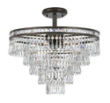 Mercer Outdoor (Damp) Flush Mount Ceiling Light by Crystorama