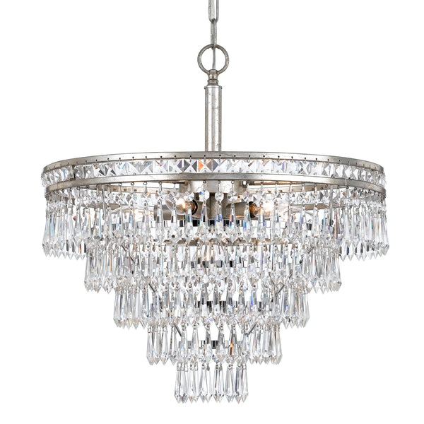 Mercer Outdoor (Damp) Chandelier by Crystorama