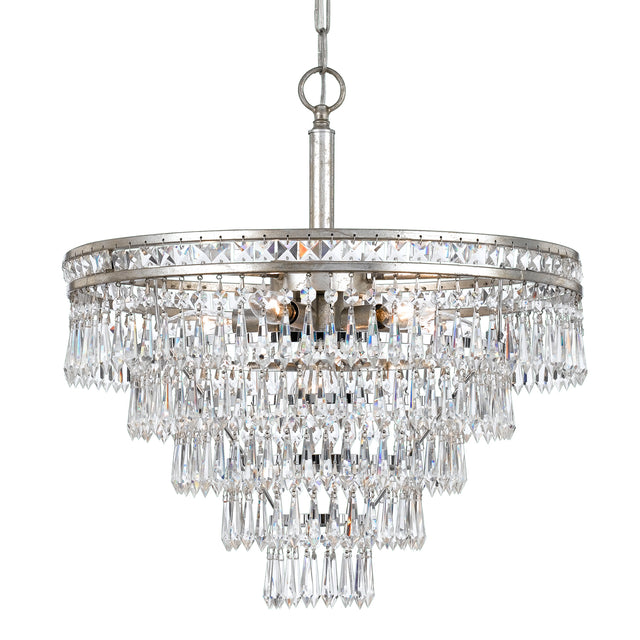 Mercer Outdoor (Damp) Chandelier by Crystorama