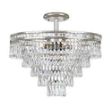Mercer Outdoor (Damp) Flush Mount Ceiling Light by Crystorama