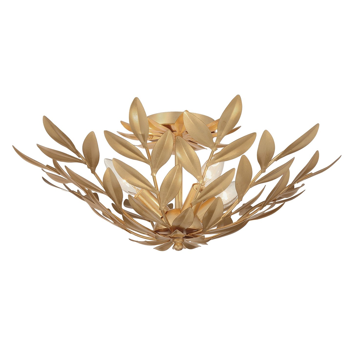 Broche Semi-Flush Mount Ceiling Light by Crystorama
