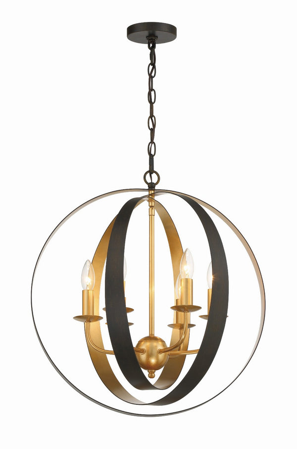 Luna Outdoor (Damp) Chandelier by Crystorama