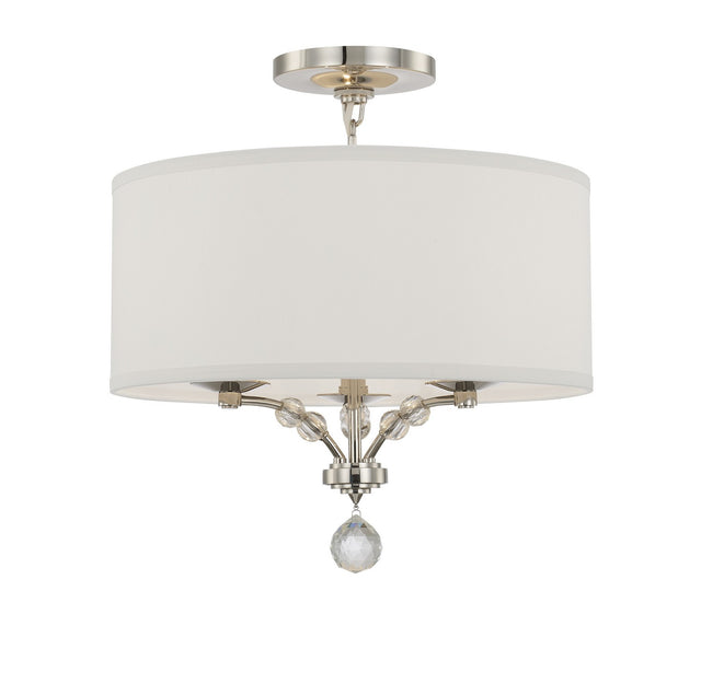 Mirage Semi-Flush Mount Ceiling Light by Crystorama