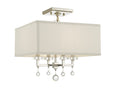 Paxton Semi-Flush Mount Ceiling Light by Crystorama