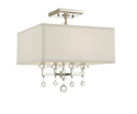 Paxton Flush Mount Ceiling Light by Crystorama