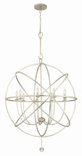 Solaris Outdoor (Damp) Chandelier by Crystorama