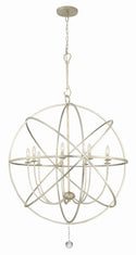 Solaris Outdoor (Damp) Chandelier by Crystorama