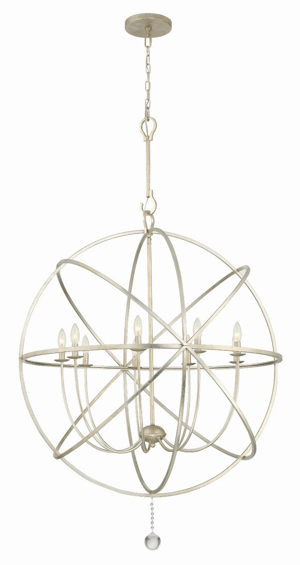 Solaris Outdoor (Damp) Chandelier by Crystorama
