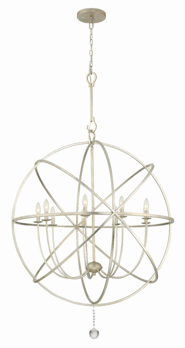 Solaris Outdoor (Damp) Chandelier by Crystorama