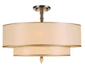 Luxo Flush Mount Ceiling Light by Crystorama